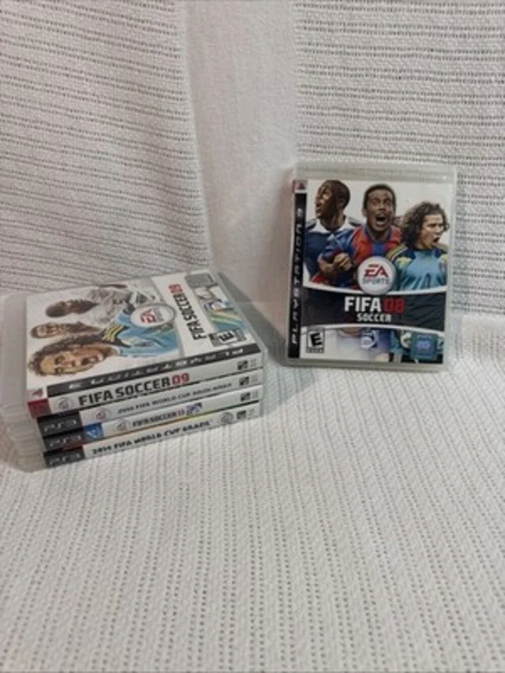 FIFA Soccer 08 09 10 13 14 Playstation 3 Video  Games Lot - 5